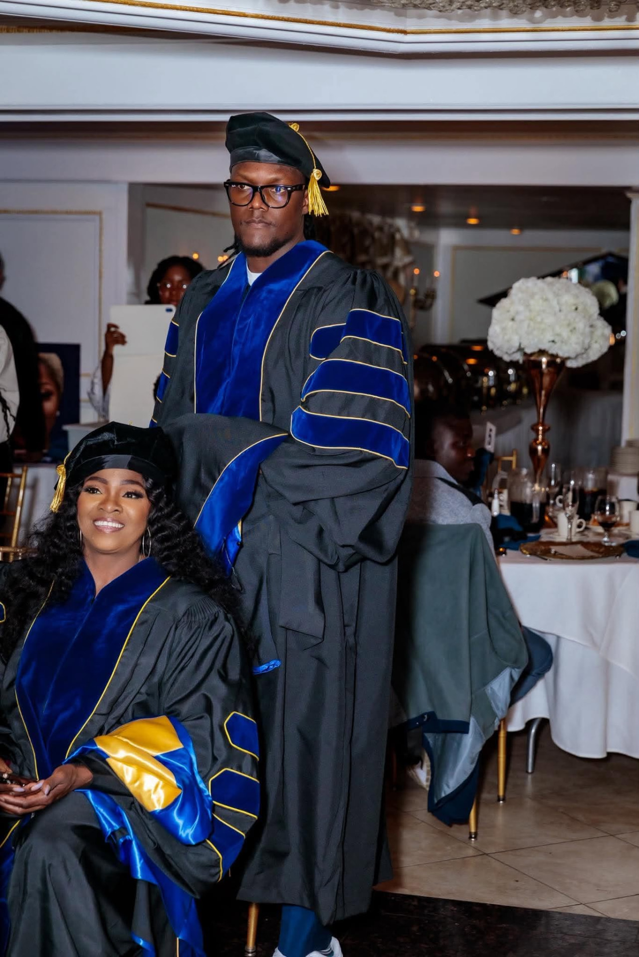 Zoe Christian University graduates celebrating together after commencement