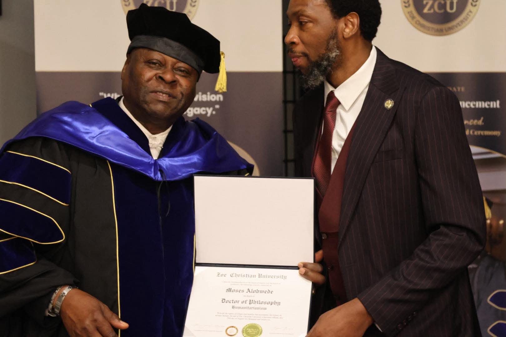 ZCU commencement ceremony