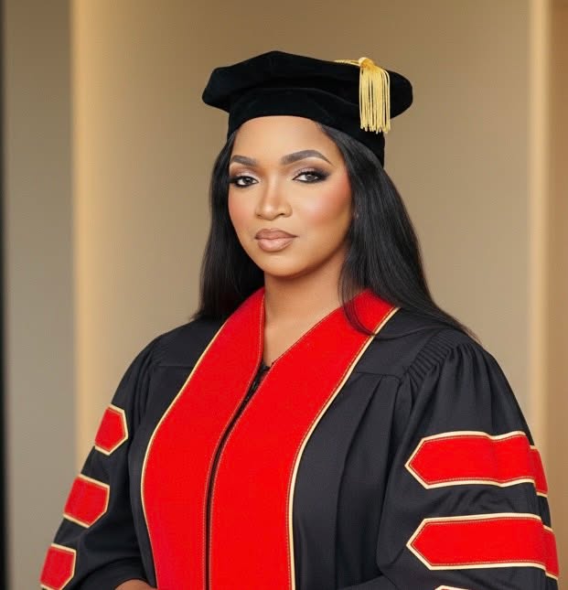 Vice Chancellor of Zoe Christian University in doctoral regalia